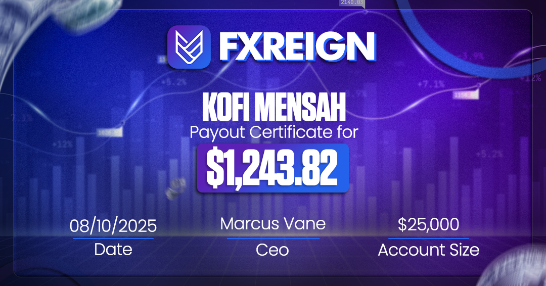 Kofi Mensah payout certificate